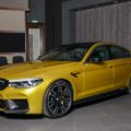 Austin Yellow BMW M5 Arrives in Abu Dhabi Wearing AC Schnitzer Goodies