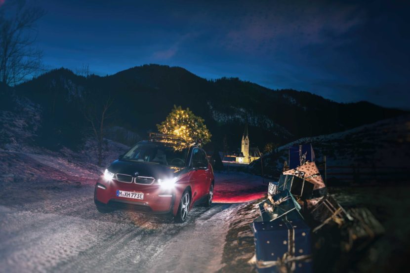 VIDEO: BMW i3 powers a Christmas tree in new Christmas ad