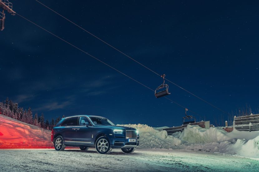 Rolls-Royce Brings Out Cullinan to French Alps to Woo Audience