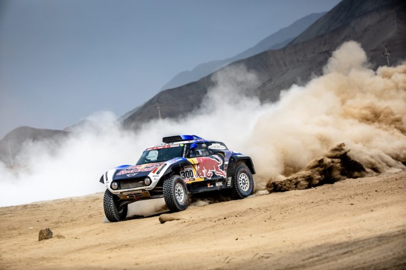 Three MINI Cars Finish in Top Five in First Stage of 2019 Dakar Rally