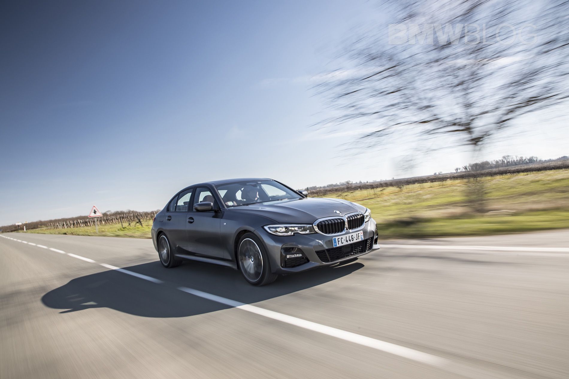 The new BMW G20 3 Series 330i M Sport in Mineral Grey