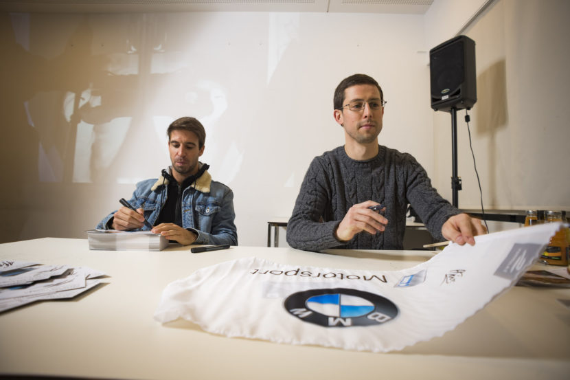 Sims and Félix da Costa visit BMW i developers