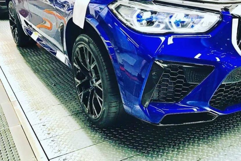 More leaks of the BMW X5 M Competition and X6 M Competition