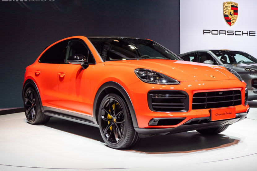 2019 Shanghai Motor Show - The New Porsche Cayenne Coupe makes its debut