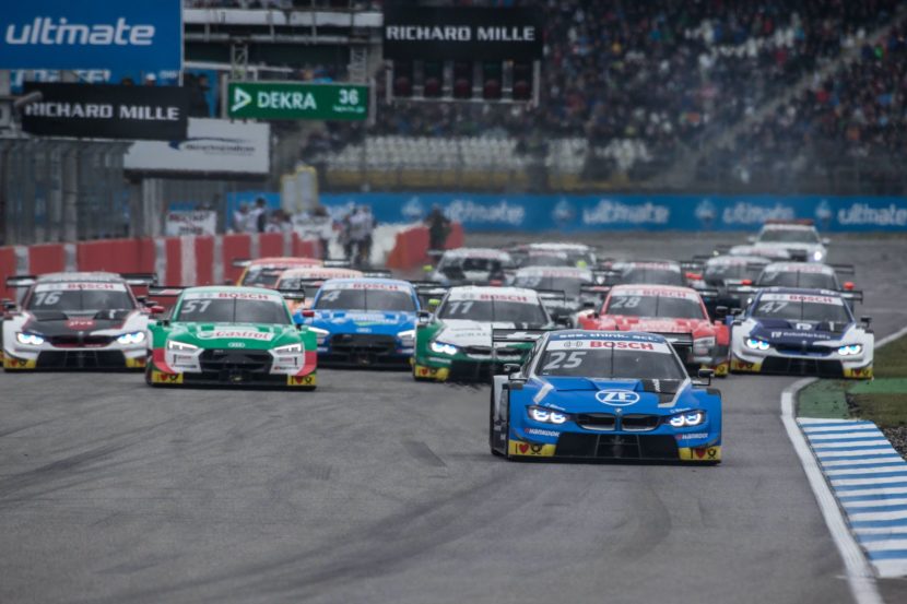 Five BMW M4 DTMs in the points on Sunday at Hockenheim