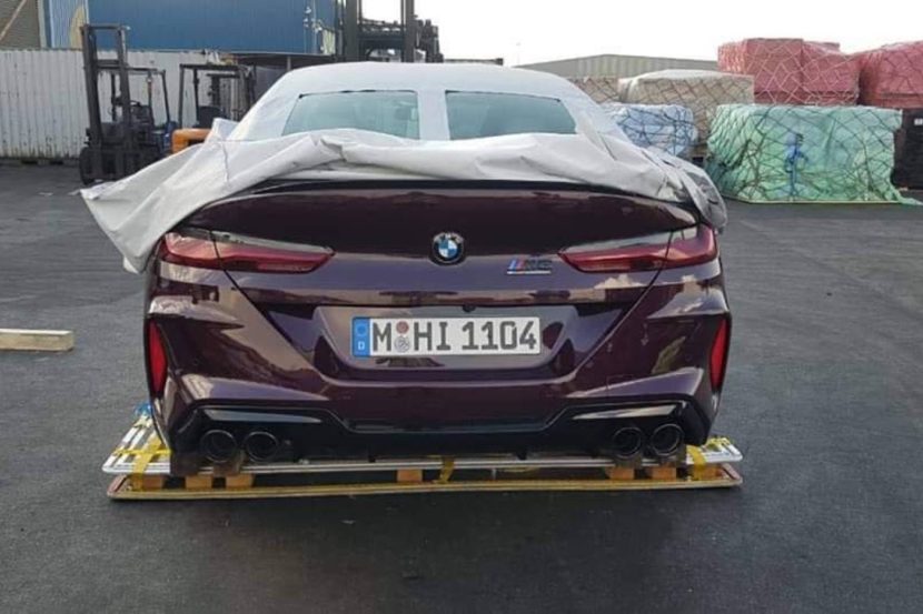 2020 BMW M8 Competition leaks again!