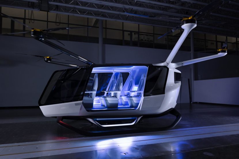 BMW Designworks helped design this fuel cell-powered flying taxi
