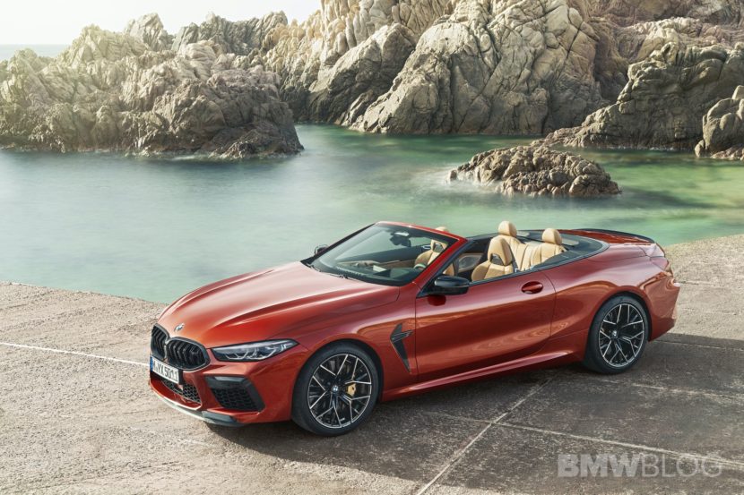 First videos of the BMW M8 Coupe and Convertible