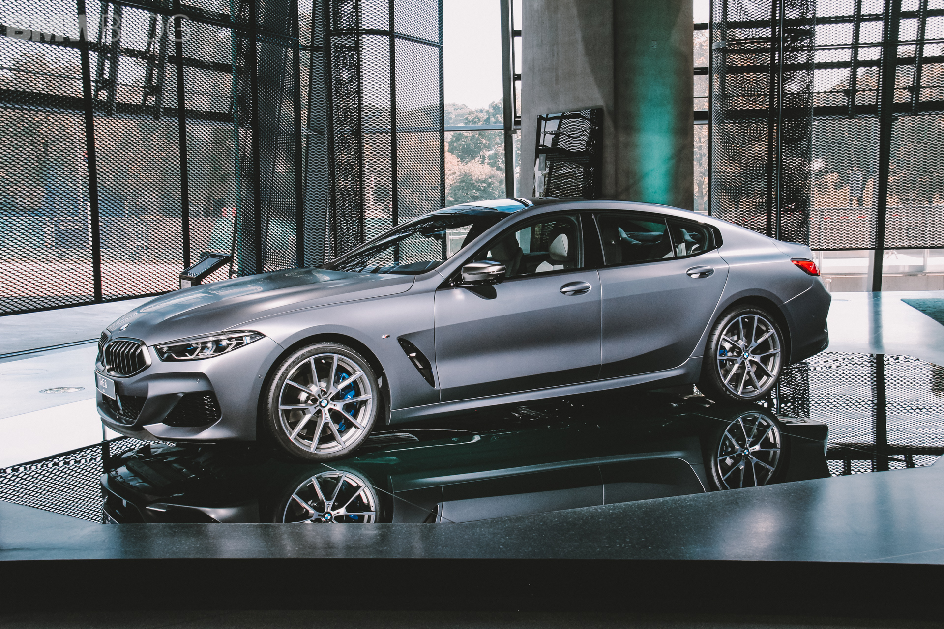 First live photos of the BMW 8 Series Gran Coupe