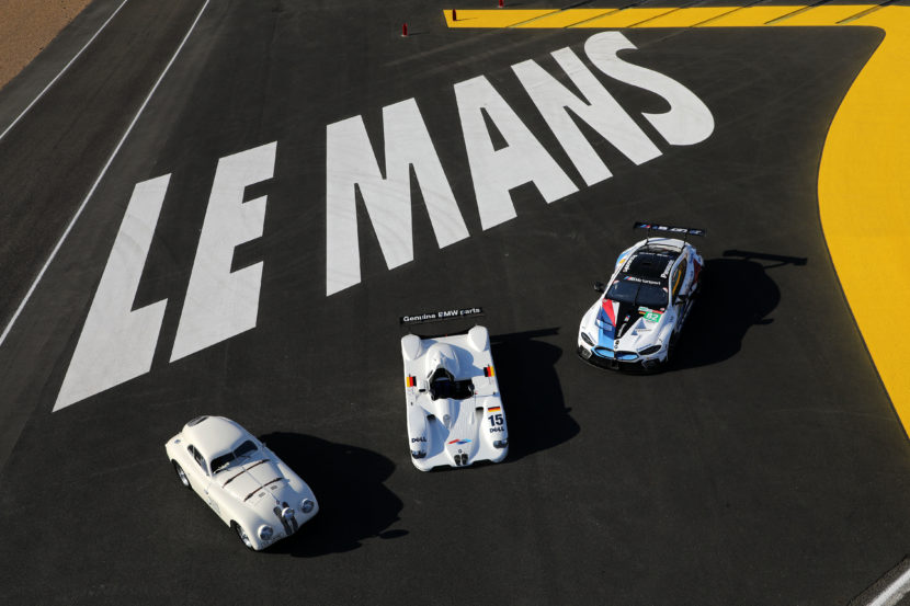 BMW Commemorates V12 LMR and 328 Touring Coupe At Le Mans