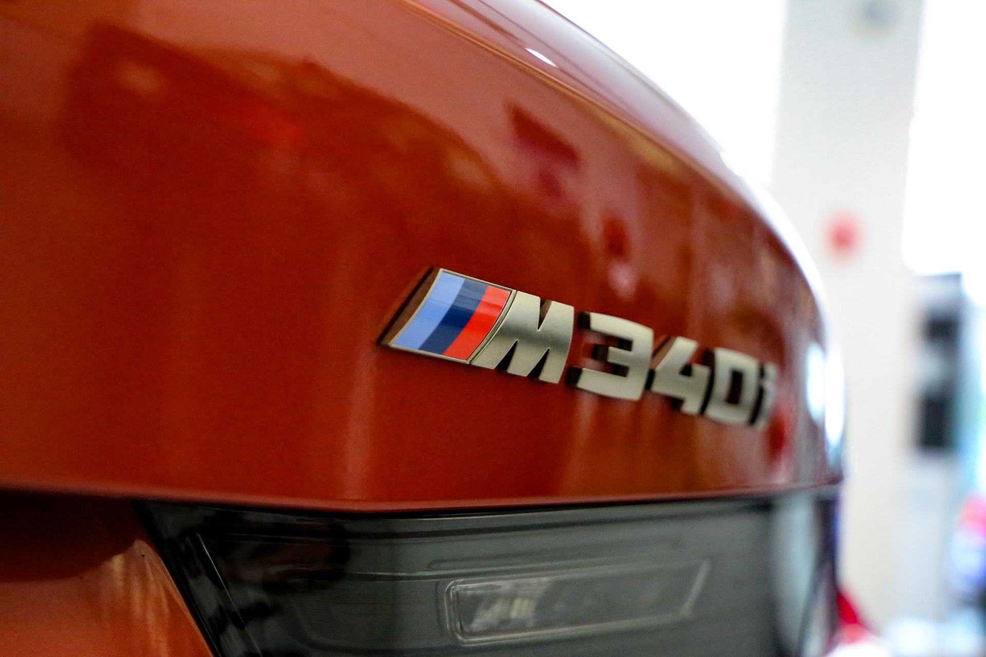 Sunset Orange BMW M340i 17