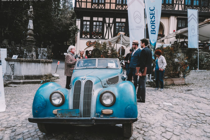 This unrestored BMW 327 Cabriolet was presented at the 2019 Sinaia Concours d'Elegance