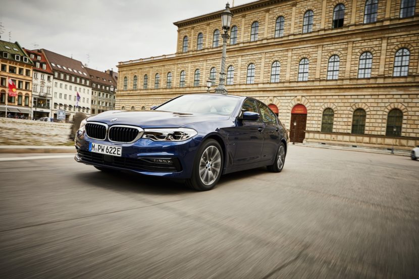 BMW 530e receives battery update and optional xDrive