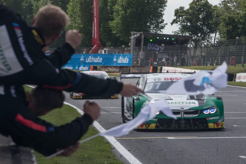 Marco Wittmann claims his fourth win of the season for BMW at Brands Hatch
