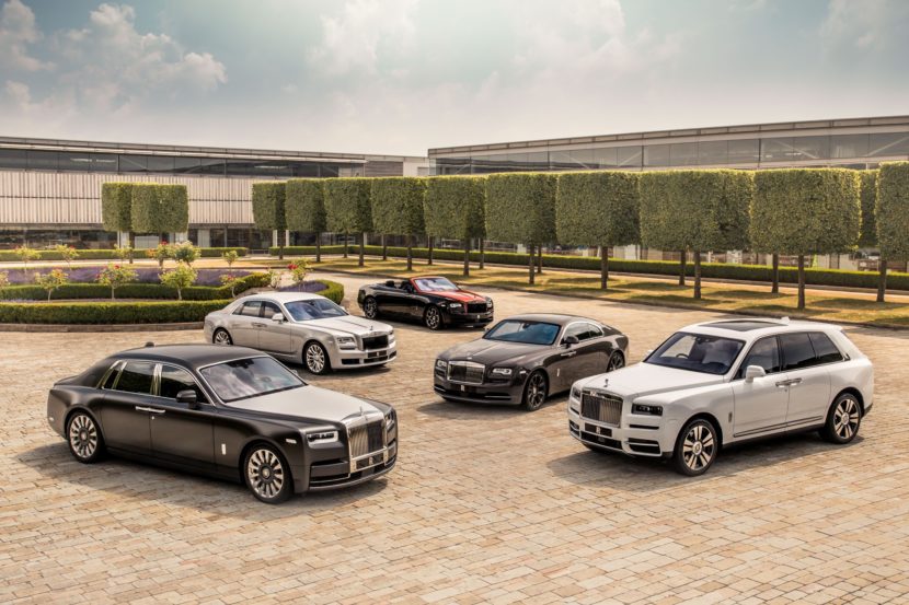 Rolls-Royce suspended production at its plant in Goodwood