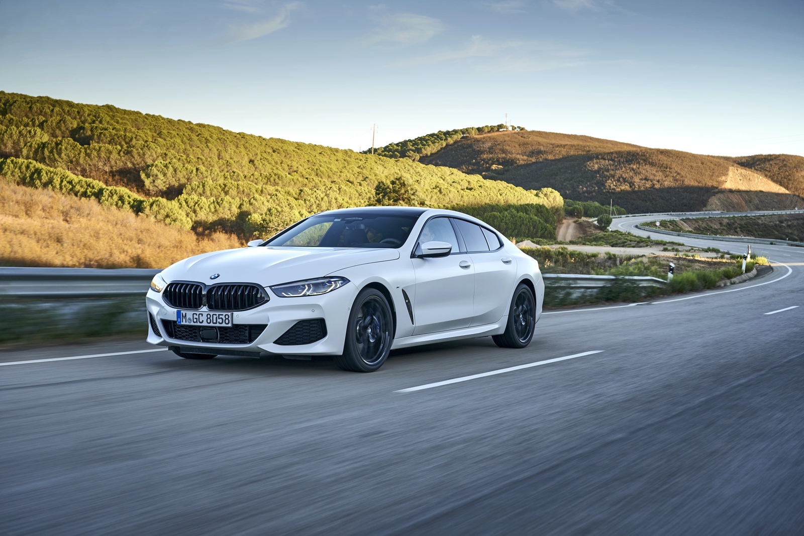 2020 BMW 8 Series Gran Coupe mineral white 55