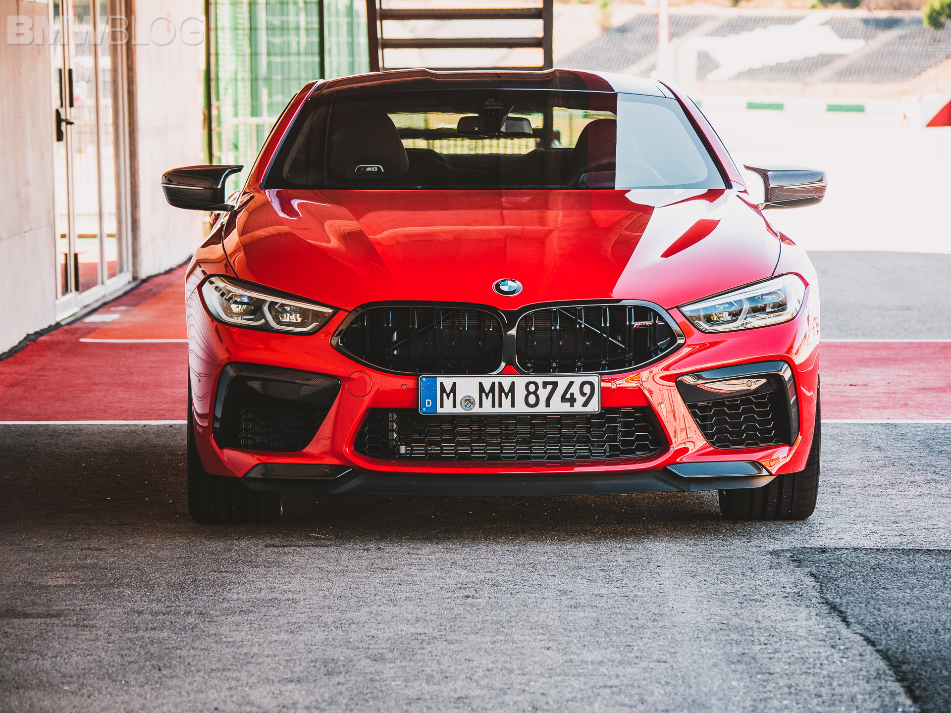 2020 BMW M8 COUPE FIRE RED 2