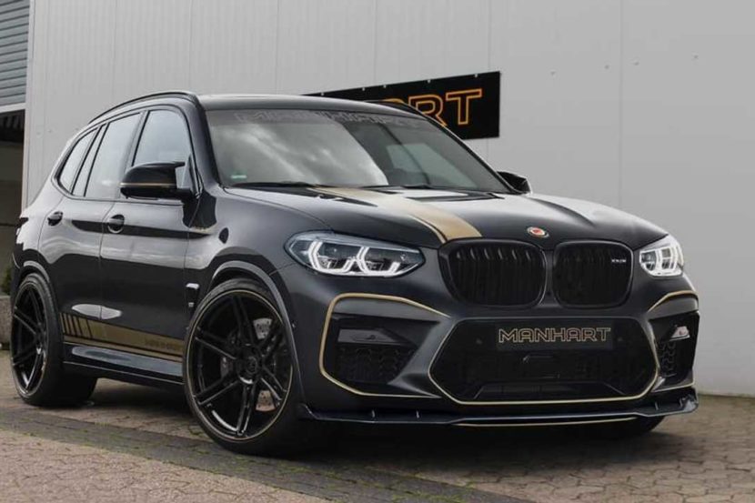 Video: Manhart Teases BMW X3 M with over 600 HP