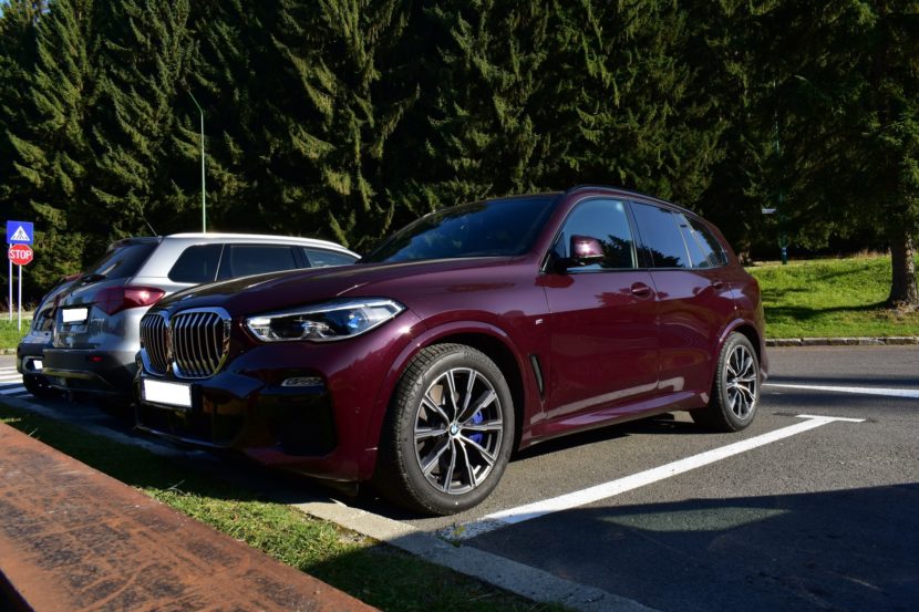 Special BMW X5 with special colors spotted in Romania