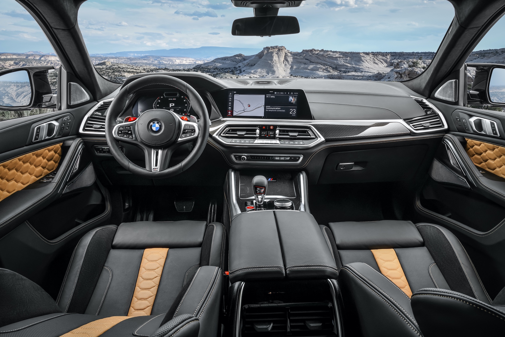 BMW X6 M Competition interior design 2