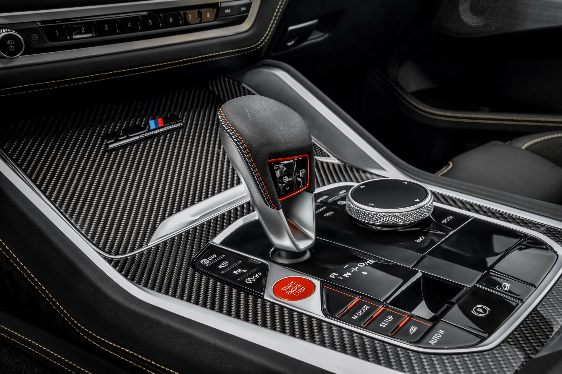 BMW and BMW M history of electronic gear selectors 58