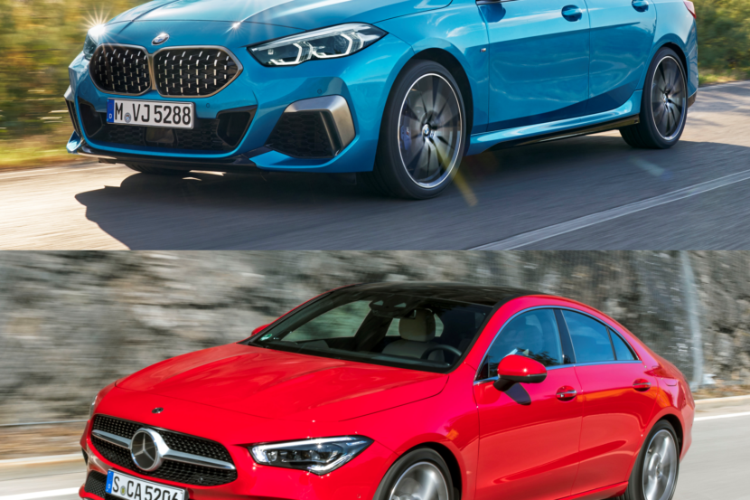 Photo Comparison: BMW 2 Series Gran Coupé (F44) fights back at the Mercedes-Benz CLA