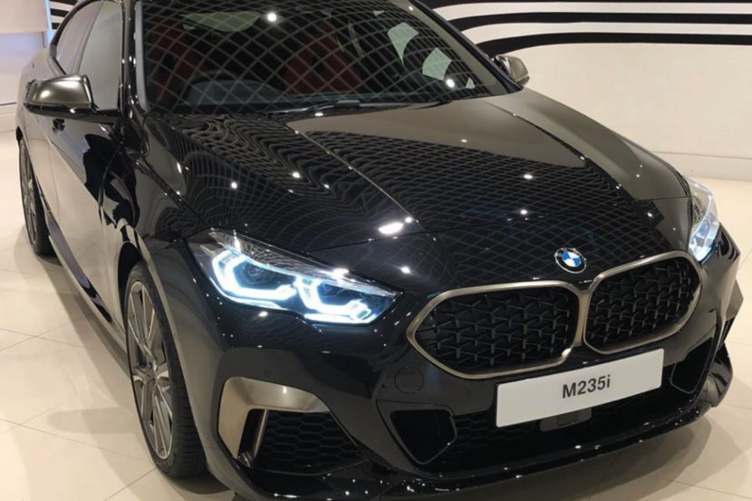 BMW M235i Gran Coupe spotted in Sapphire Black