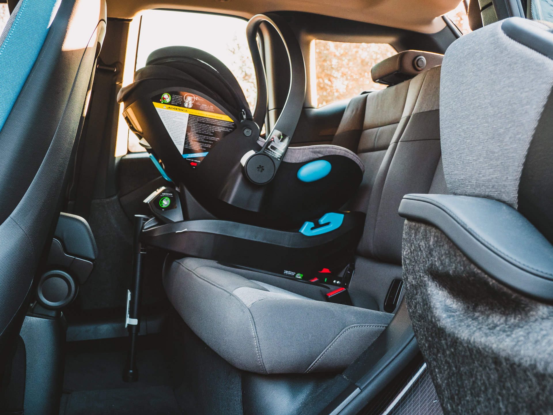 BMW i3 Review Can The Interior Fit A Car Seat and Stroller?