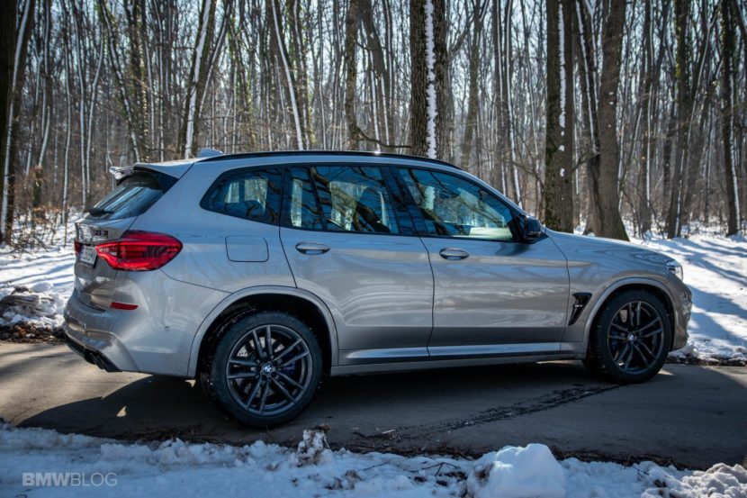 2020 BMW X3M Competition review test drive 98