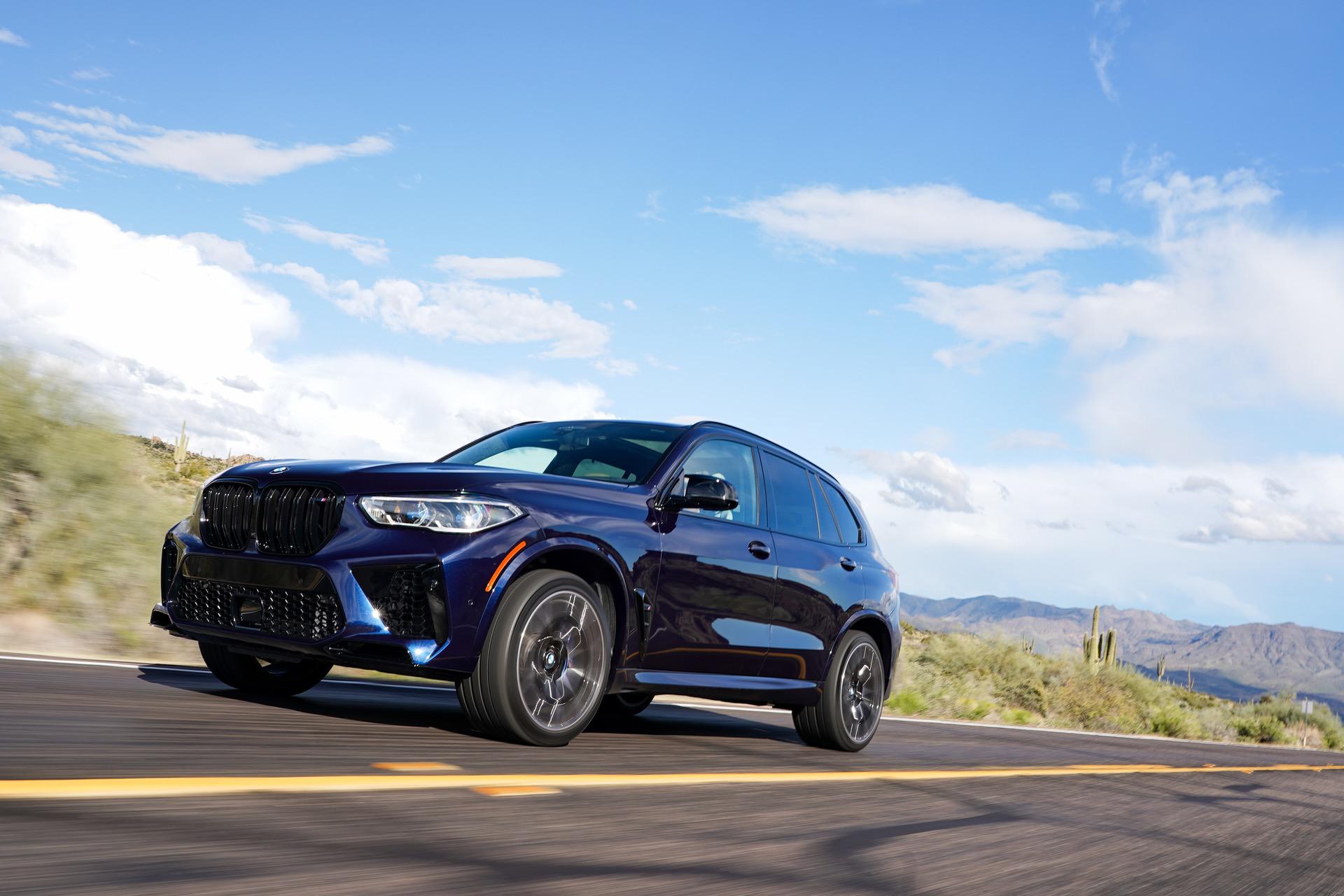 Photo Gallery: BMW X5 M Competition in Tanzanite Blue II ...