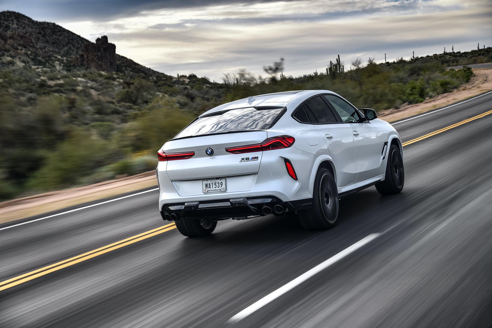 Stunning Images 2020 BMW X6 M Competition in Mineral White