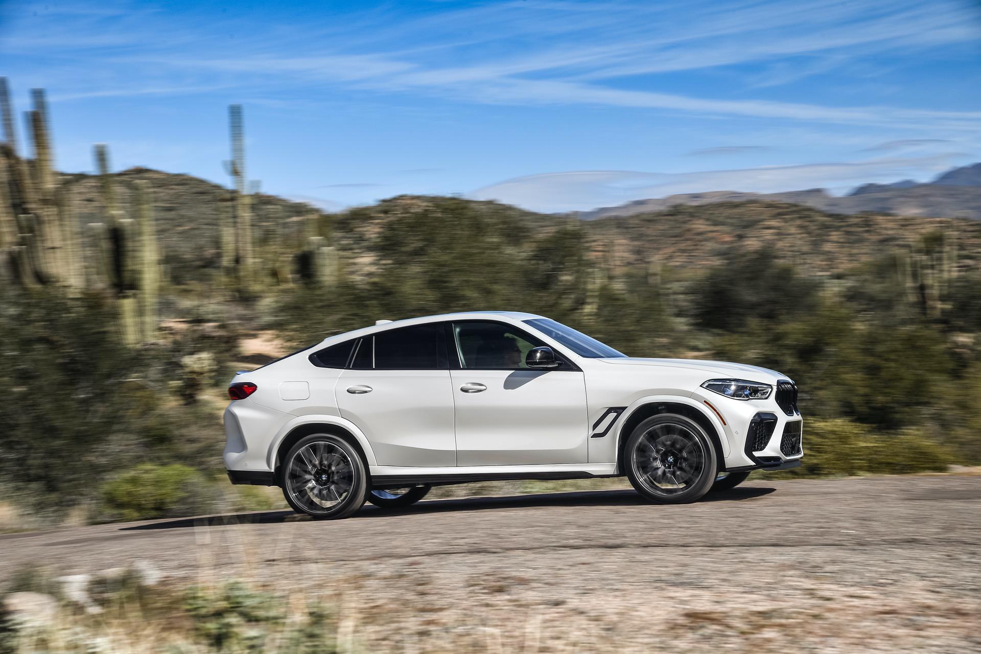 Stunning Images: 2020 BMW X6 M Competition in Mineral White