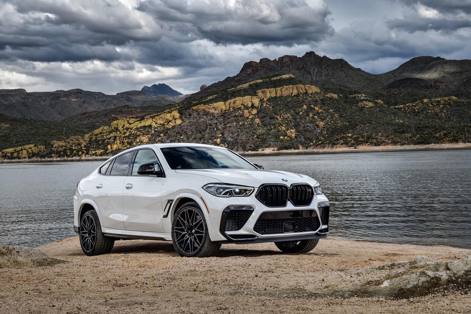 2020 BMW X6M Competition Mineral White 54