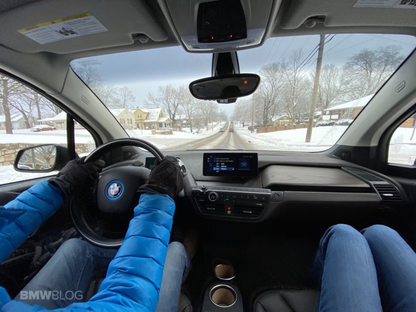 2020 BMW i3 winter test drive review 06