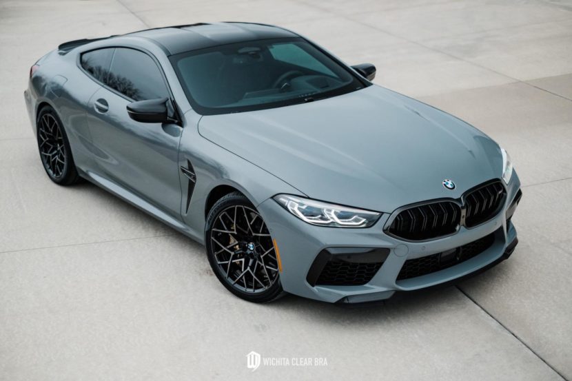 This BMW M8 Coupe in Nardo Gray Individual Color is simply stunning