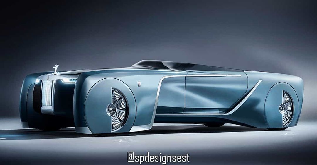 rolls royce 103ex vision 100 looks amazing as a roadster 1