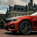 The new BMW 330e in the BMW eDrive Zones in G4 23