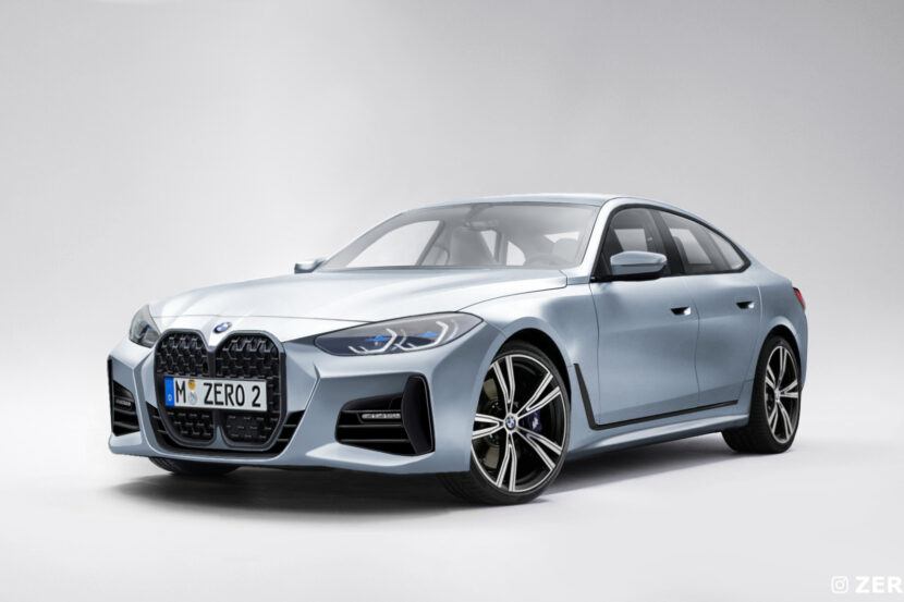 RENDERING: Future BMW 4 Series Gran Coupe with M Sport Package