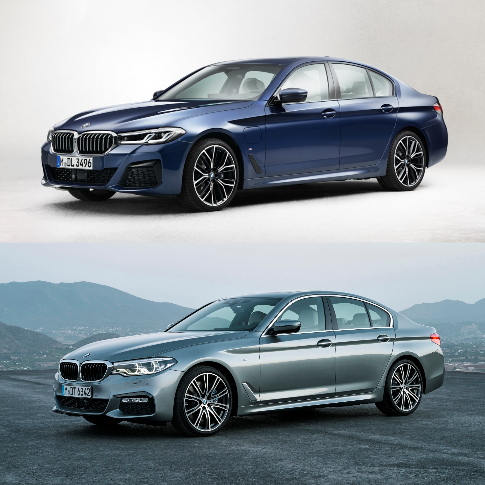 BMW F10 facelift vs pre facelift