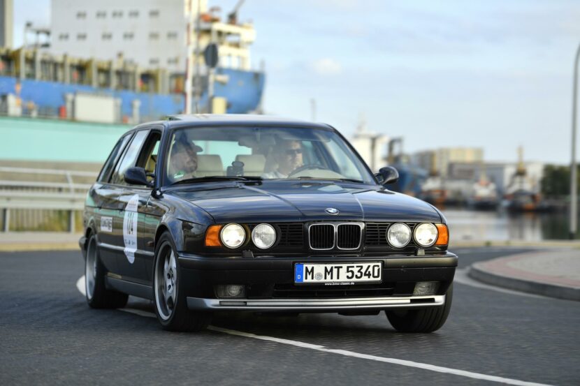E34 BMW M5 Touring up for sale on Bring-A-Trailer