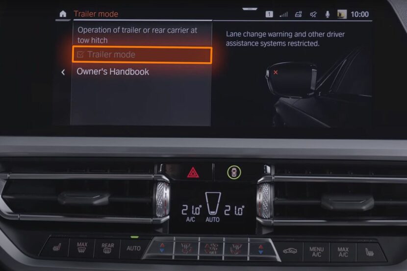 Video: How to Activate Trailer Mode in your BMW SAV