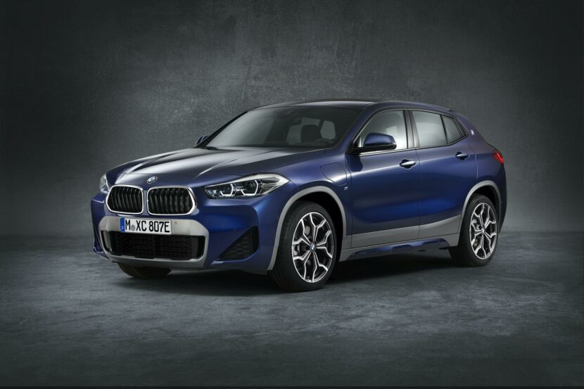 SPIED: 2021 BMW X2 facelift (F39 LCI) spotted in Phytonic Blue, with a light camo