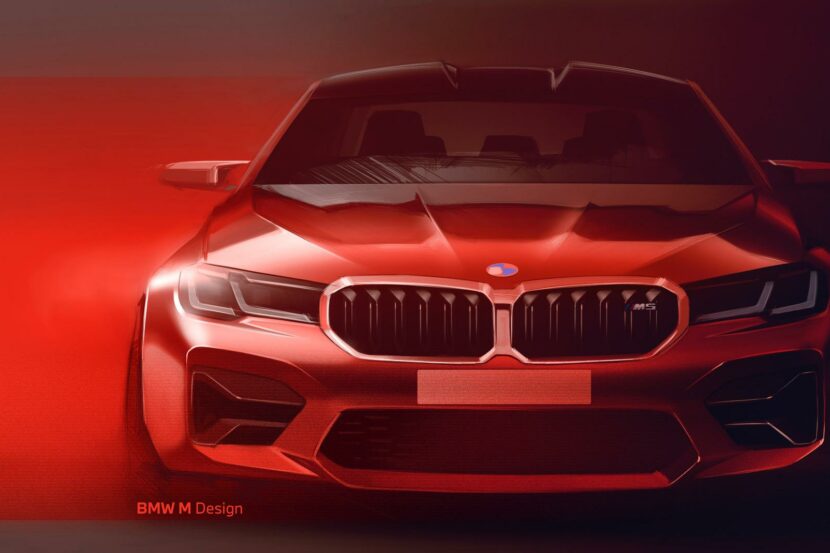 2021 bmw m5 facelift sketches 00 830x553