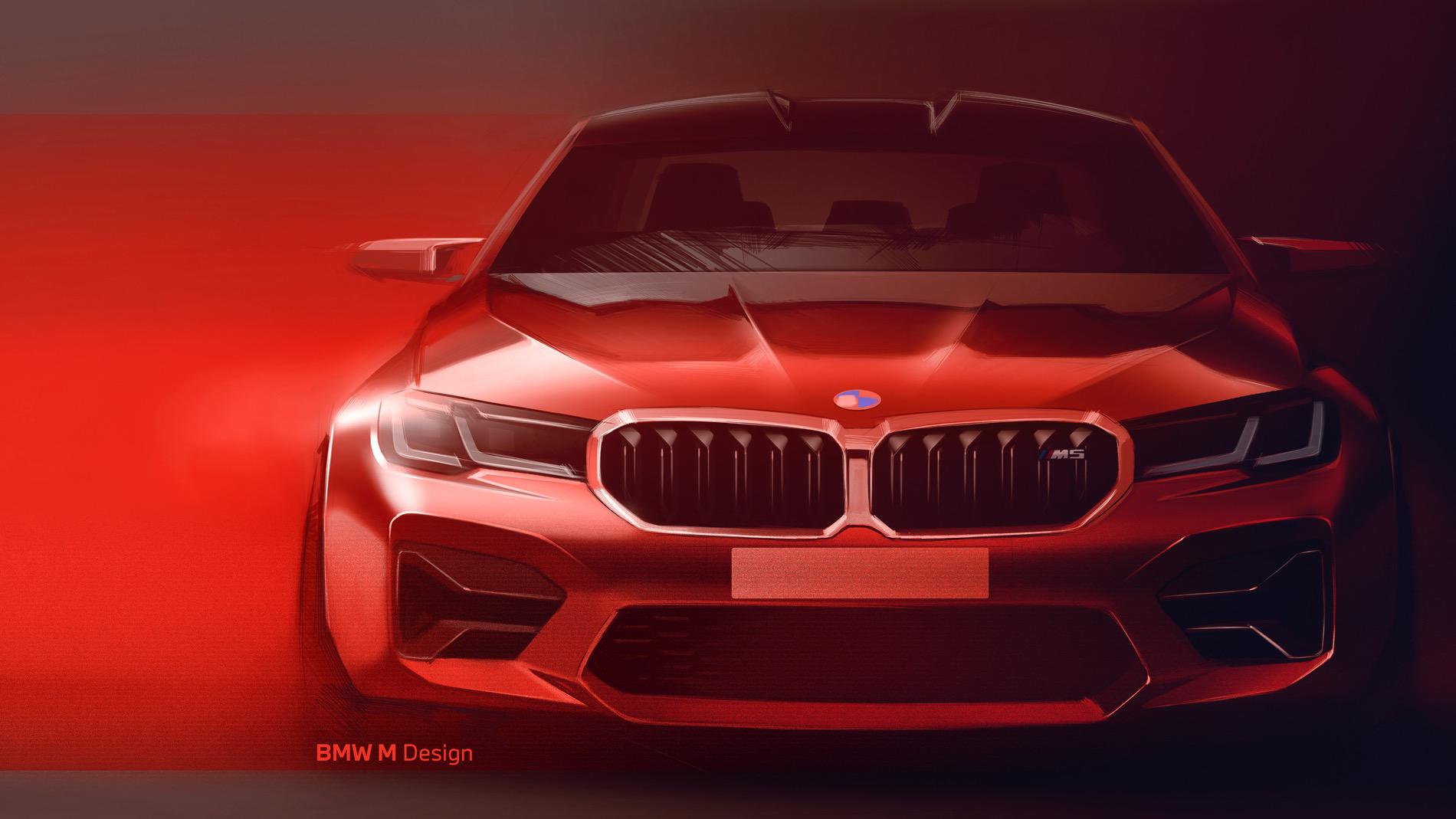 2021 bmw m5 facelift sketches 00
