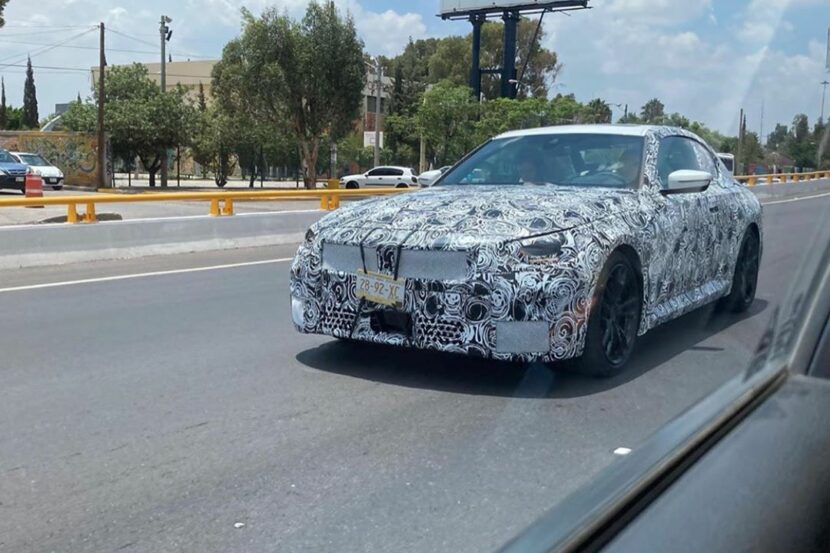 SPIED: 2022 BMW 2 Series Coupe (G42) interior seen for the first time