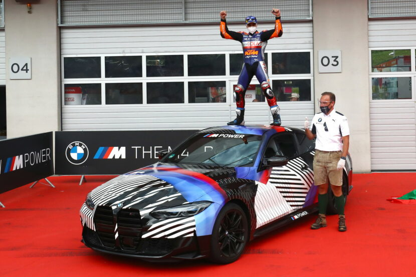 BMW M Grand Prix of Styria: MotoGP rider Miguel Oliveira wins new BMW M4