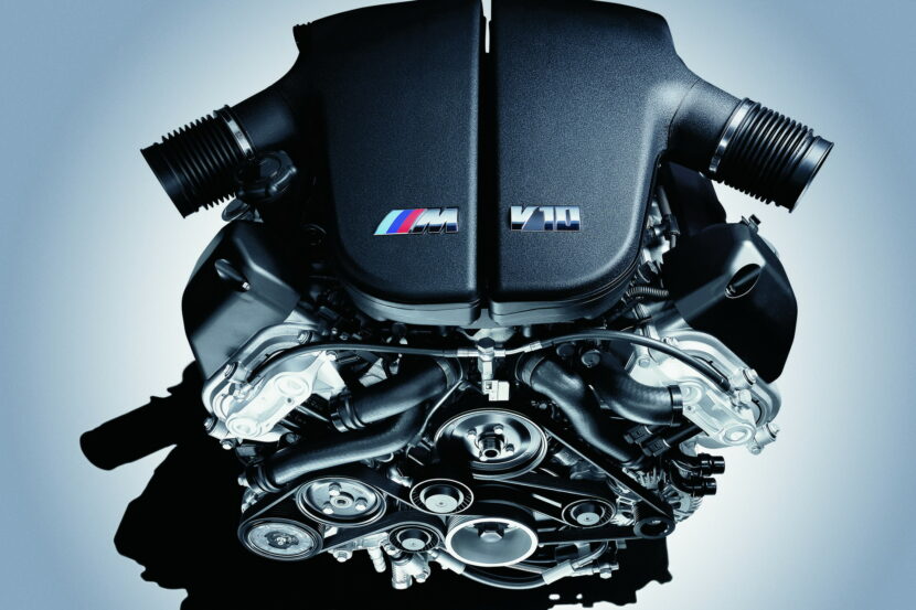The BMW S85 V10 engine 11 830x553