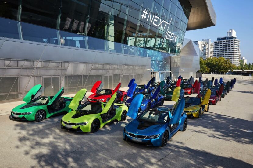 The Ultimate Delivery: 18 BMW i8 Individual models handed over at BMW Welt