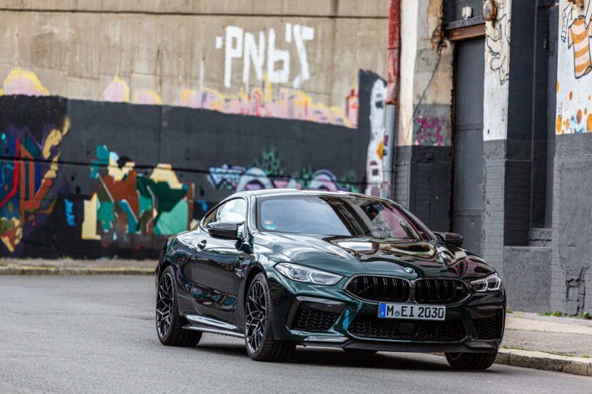 2020 bmw m8 competition oxford green 08 830x553