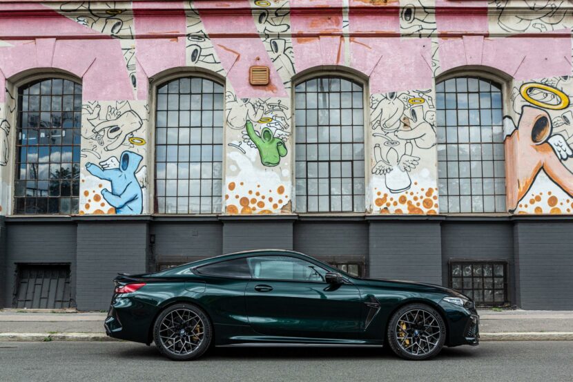 2020 bmw m8 competition oxford green 09 830x553